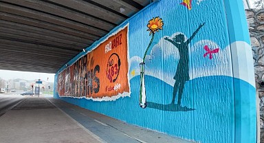 Sanatla, ‘şiddete dur’ denildi