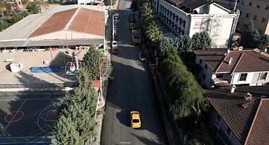 Şehit Ergün Köncü Caddesi’nde asfalt serimi tamamlandı