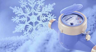 Su sayaçlarına dikkat! Donabilir