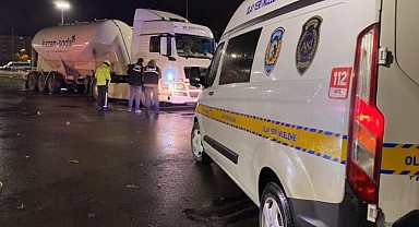 Tırın çarptığı yaya hayatını kaybetti!