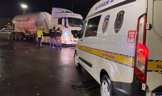 Tırın çarptığı yaya hayatını kaybetti!