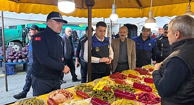 Zabıta ekipleri pazar denetimine çıktı!