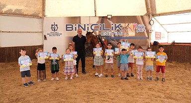6 bin 789 çocuk binicilik eğitimi aldı