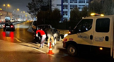 A Takımı kazaya anında müdahale etti