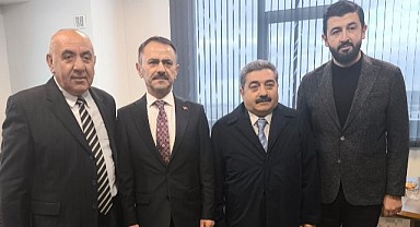 Başkan Yaşar, Vali Aktaş'ı ağırladı!