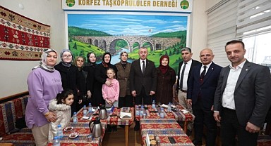 Büyükakın, Taşköprülüler’e konuk oldu