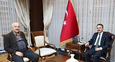 Büyükgöz, Vali Aktaş'ı ziyaret etti