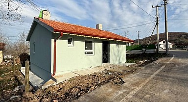 Eski okul binası köy halkına hizmet verecek