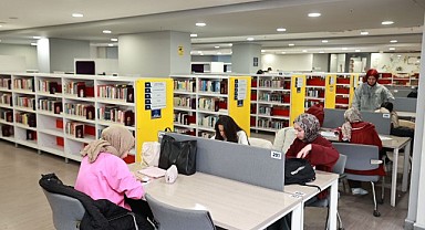 Gebze’de kütüphaneler rahat çalışma ortamı sunuyor