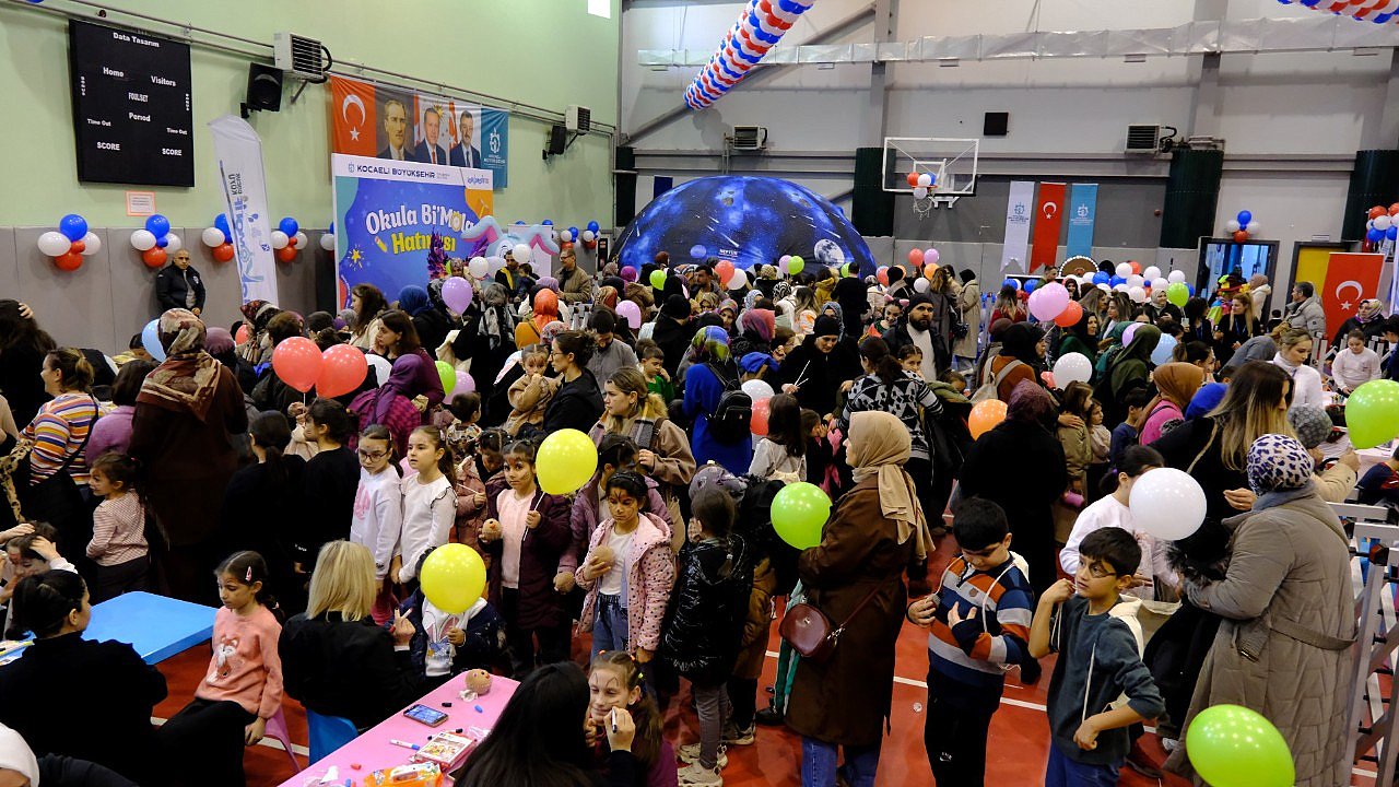 Karamürselli çocuklar “Okula Bi’ Mola” ile coştu