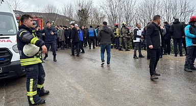 Kartepe’de belediye otobüsü şarampole yuvarlandı!