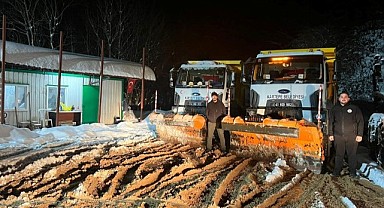 Kartepe’de gece boyunca hizmet verdiler!