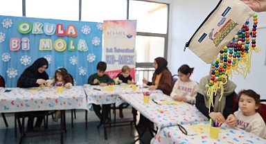 Minik KO-MEK’liler “Okula Bi’ Mola”da buluştu