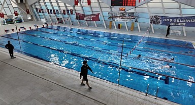 Olimpik havuz 20 bin kişiye hizmet verdi