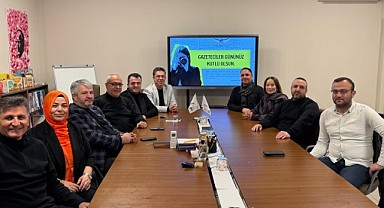 Özel Sin Koleji gazetecileri unutmadı