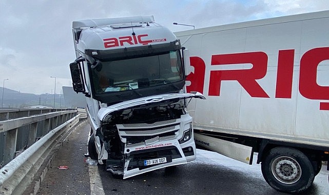 Sağanak yağış kazaya sebep oldu!