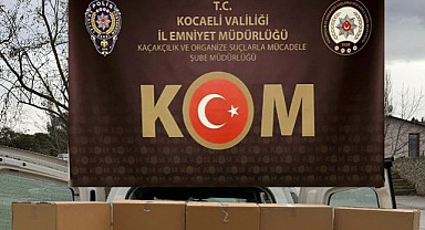 TEM’de binlerce boş makaron ele geçirildi!