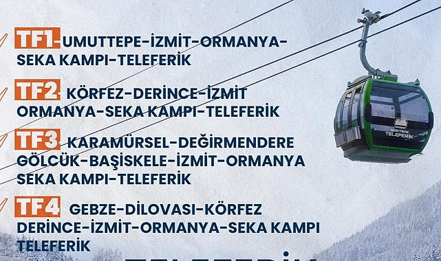 Ulaşımpark’ın 4 yeni hattı yarın hizmete başlıyor