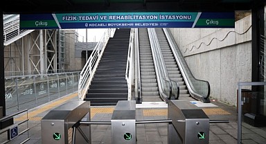 Yürüyen merdiven bakıma giriyor