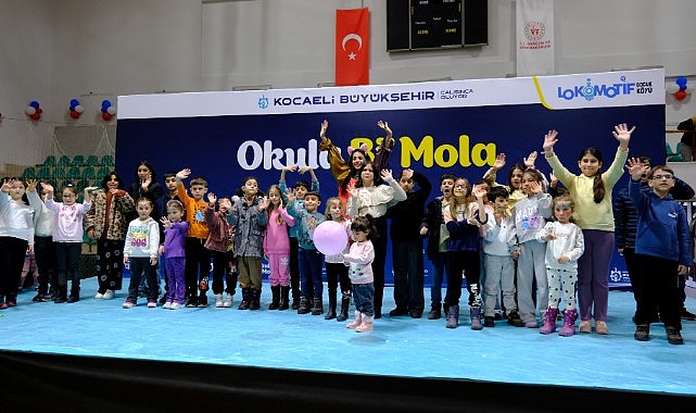 13 bin çocuk, “Okula Bi’ Mola’da” stres attı