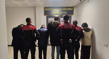 4 şüpheliden yüklü miktarda uyuşturucu çıktı!
