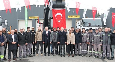 5 yeni iş makinesi envantere girdi