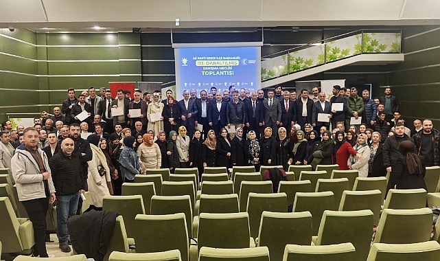 AK Gebze’de teşkilat gücü buluştu