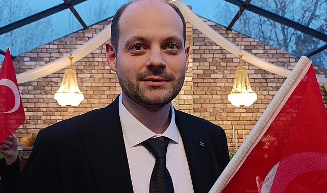 Alman damadın Türk bayrağı hassasiyeti dikkat çekti