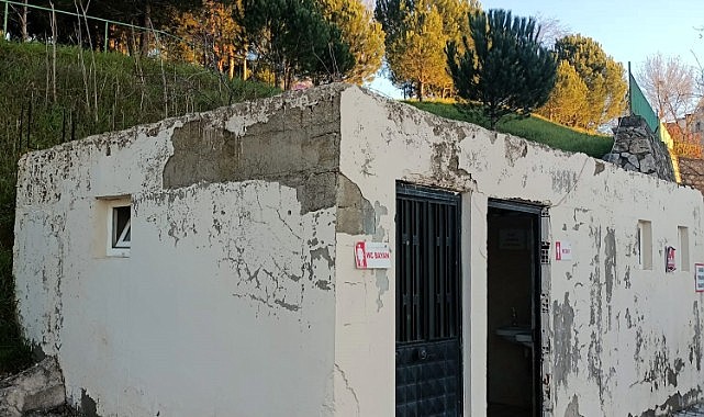 Ayaztepe Camii’nde şadırvan yenilendi