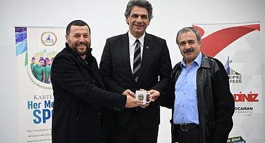 Başkan Kocaman, veteran sporcularla buluştu