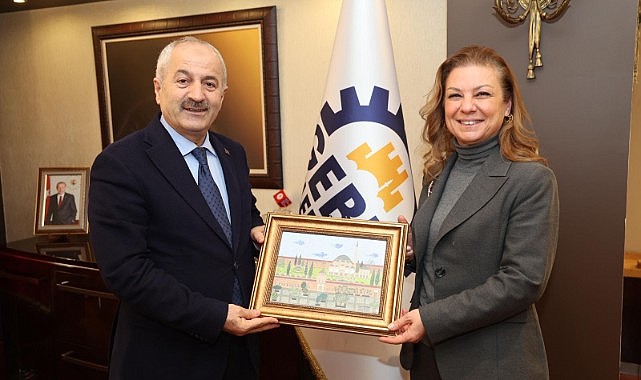 Büyükgöz, Başkan Elif Köse’yi ağırladı