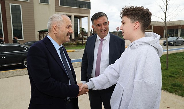 Büyükgöz, GTÜ kampüsünde inceleme yaptı