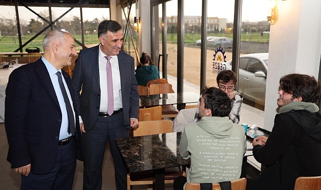 Büyükgöz, GTÜ kampüsünde inceleme yaptı