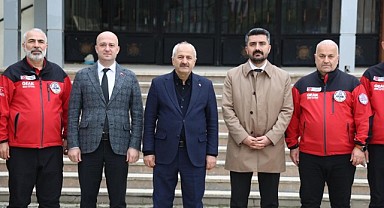 Büyükgöz, Hatay’da deprem şehitlerini andı