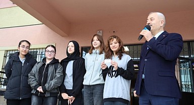 Büyükgöz, öğrencilerle bir araya geldi