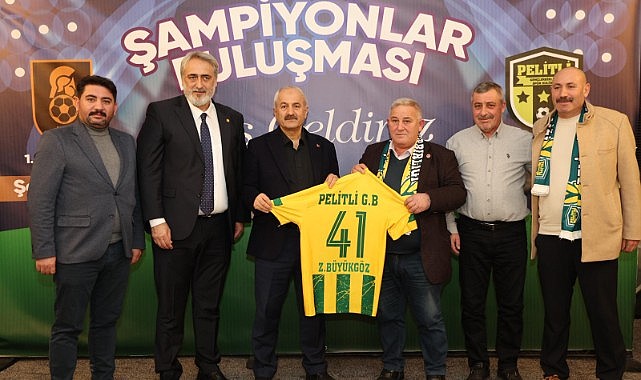 Büyükgöz şampiyonları ağırladı