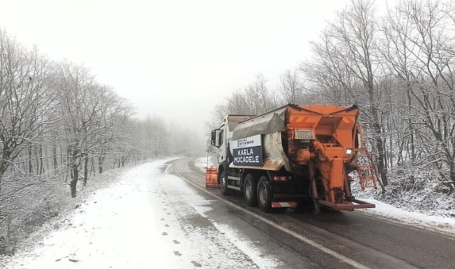 Ekipler sahada iş başında