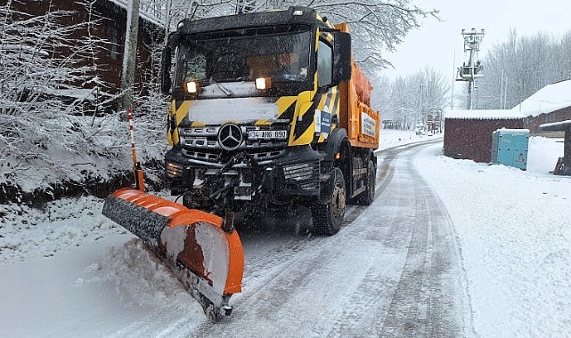 Ekipler sahada iş başında