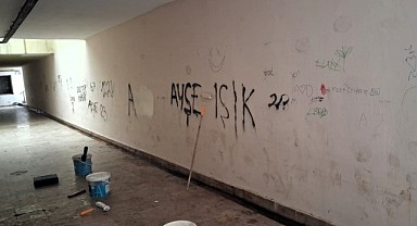 Erenler Caddesi alt geçidi elden geçirildi