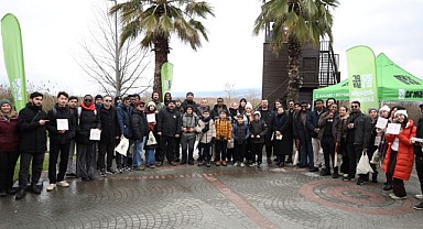 Flamingo Şenliği renkli görüntülere sahne oldu