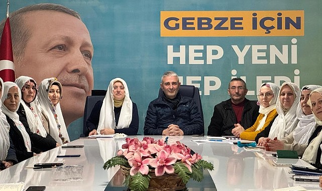 Gebzeli AK Kadınlardan Güneş'e tam destek!