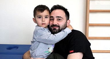 Gonca’da atılan ilk adım, minik Demir’e umut oldu