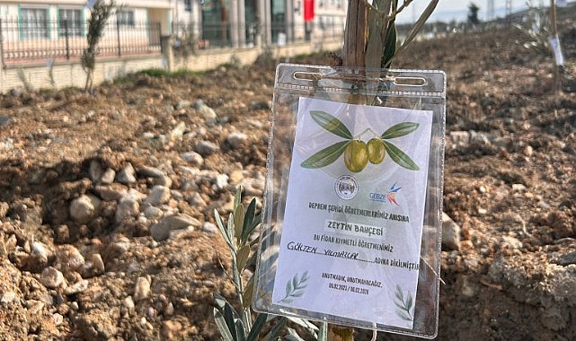 GTÜ, depremde ölen öğretmenlerin anısını yaşatıyor!