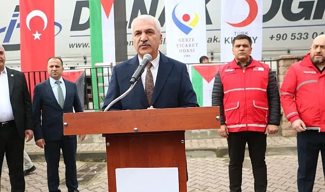 İki tır umut Gazze yoluna çıktı!