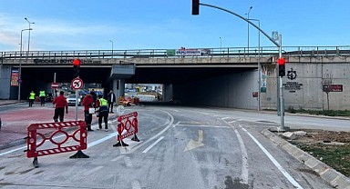 Kaşkaldere bağlantı yolu trafiğe açıldı 