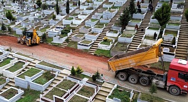 Kent Mezarlığı’nda altyapı yenileniyor