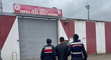 Kesinleşmiş cezası bulunan hükümlü yakalandı!