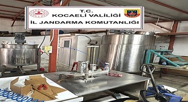 Kocaeli'de kaçak ürün operasyonu