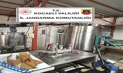 Kocaeli'de kaçak ürün operasyonu