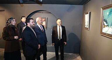 Kursiyerlerin eserleri görücüye çıktı